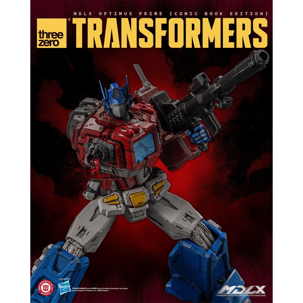 Threezero Transformers MDLX Optimus Prime (Comic Book Edition) Action Figure