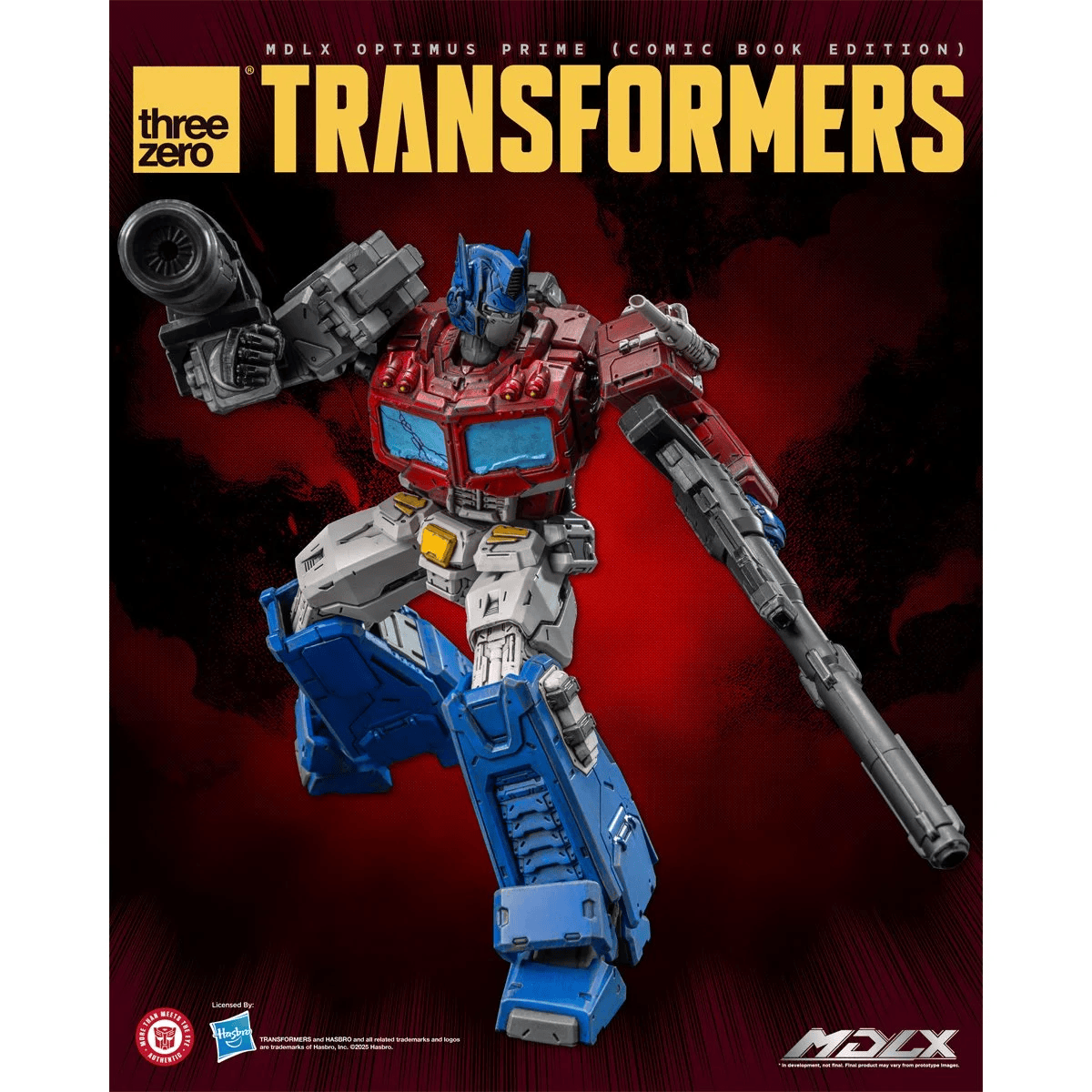 Threezero Transformers MDLX Optimus Prime (Comic Book Edition) Action Figure