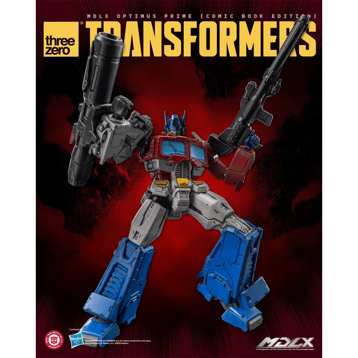 Threezero Transformers MDLX Optimus Prime (Comic Book Edition) Action Figure