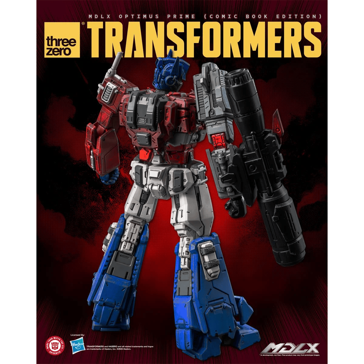 Threezero Transformers MDLX Optimus Prime (Comic Book Edition) Action Figure