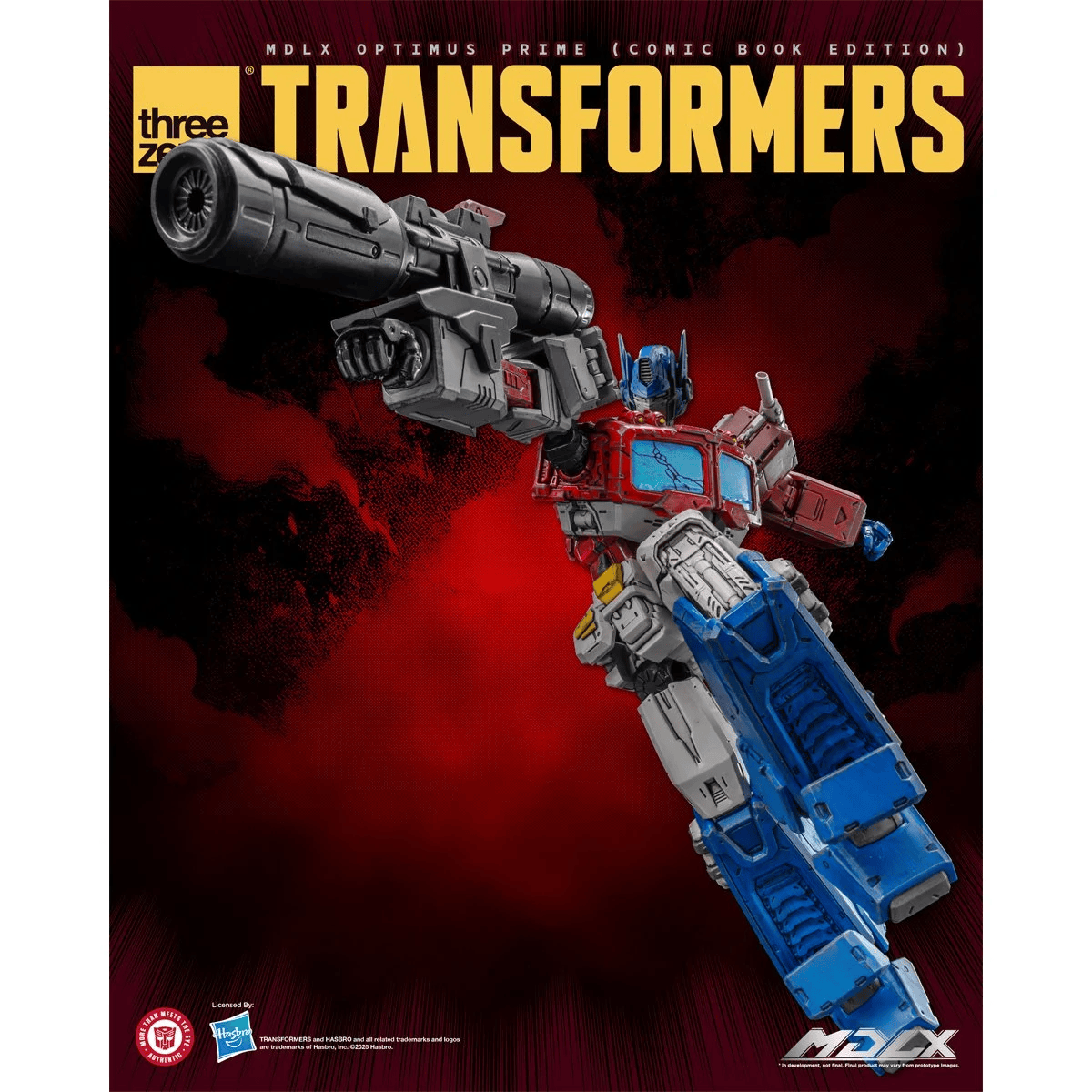 Threezero Transformers MDLX Optimus Prime (Comic Book Edition) Action Figure