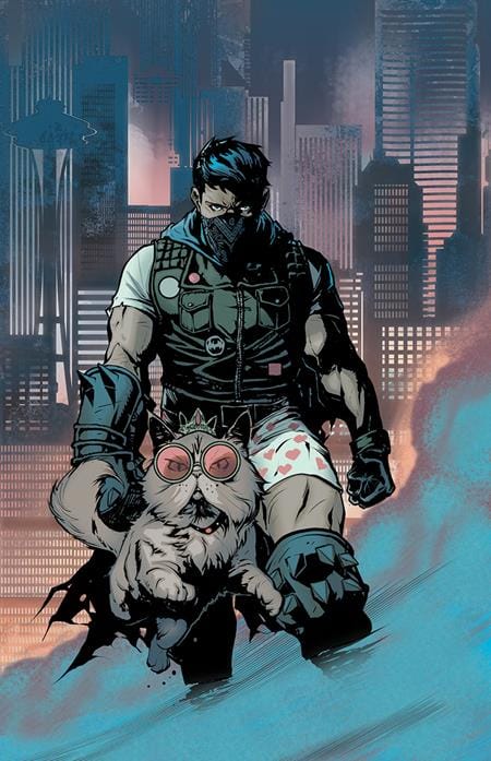 Vault Comics Dungeon Crawler Carl Special Edition #0 Cover H Nathan Gooden Absolute Batman Homage 2 Foil Full Art Variant