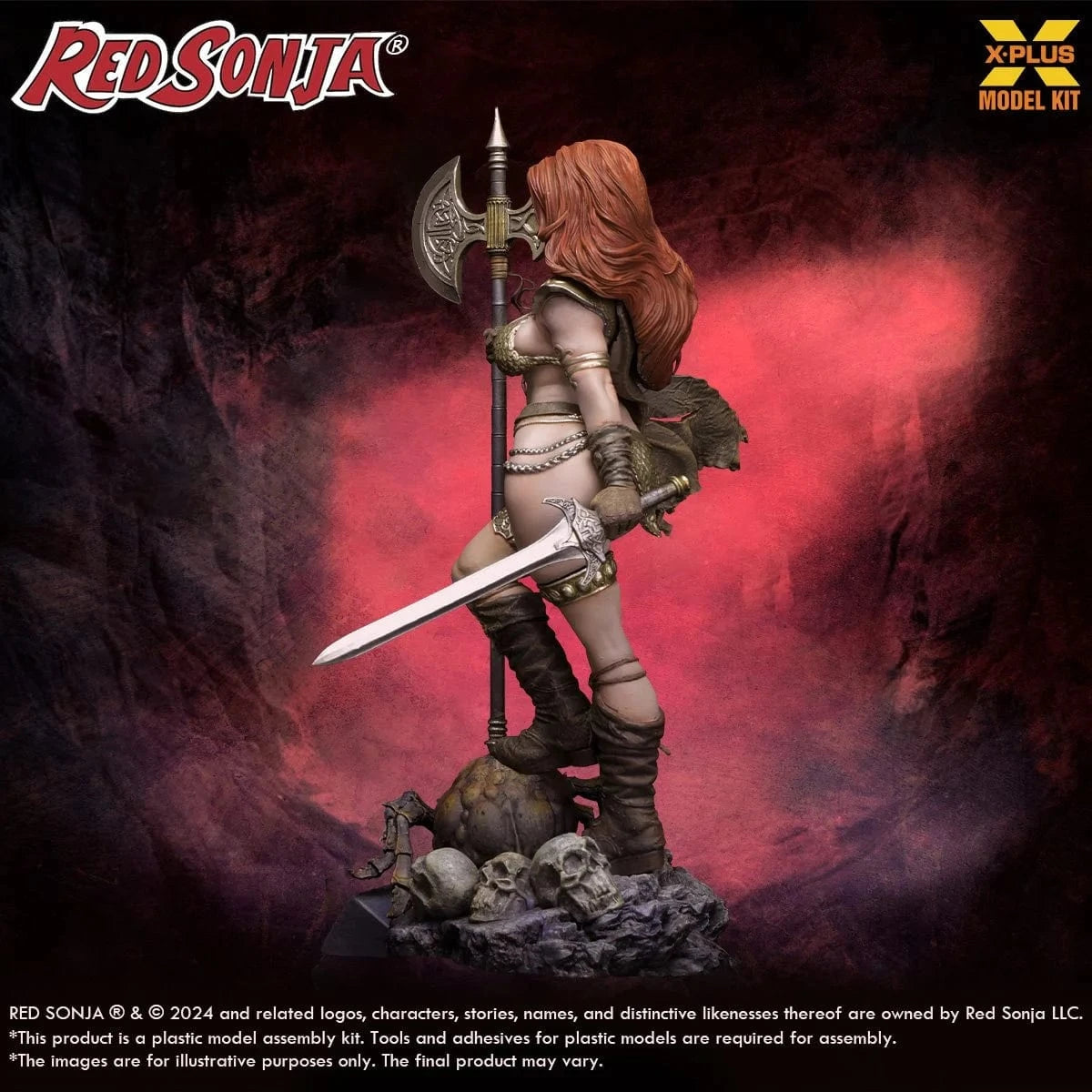 X-Plus Red Sonja 1:8 Scale Model Kit