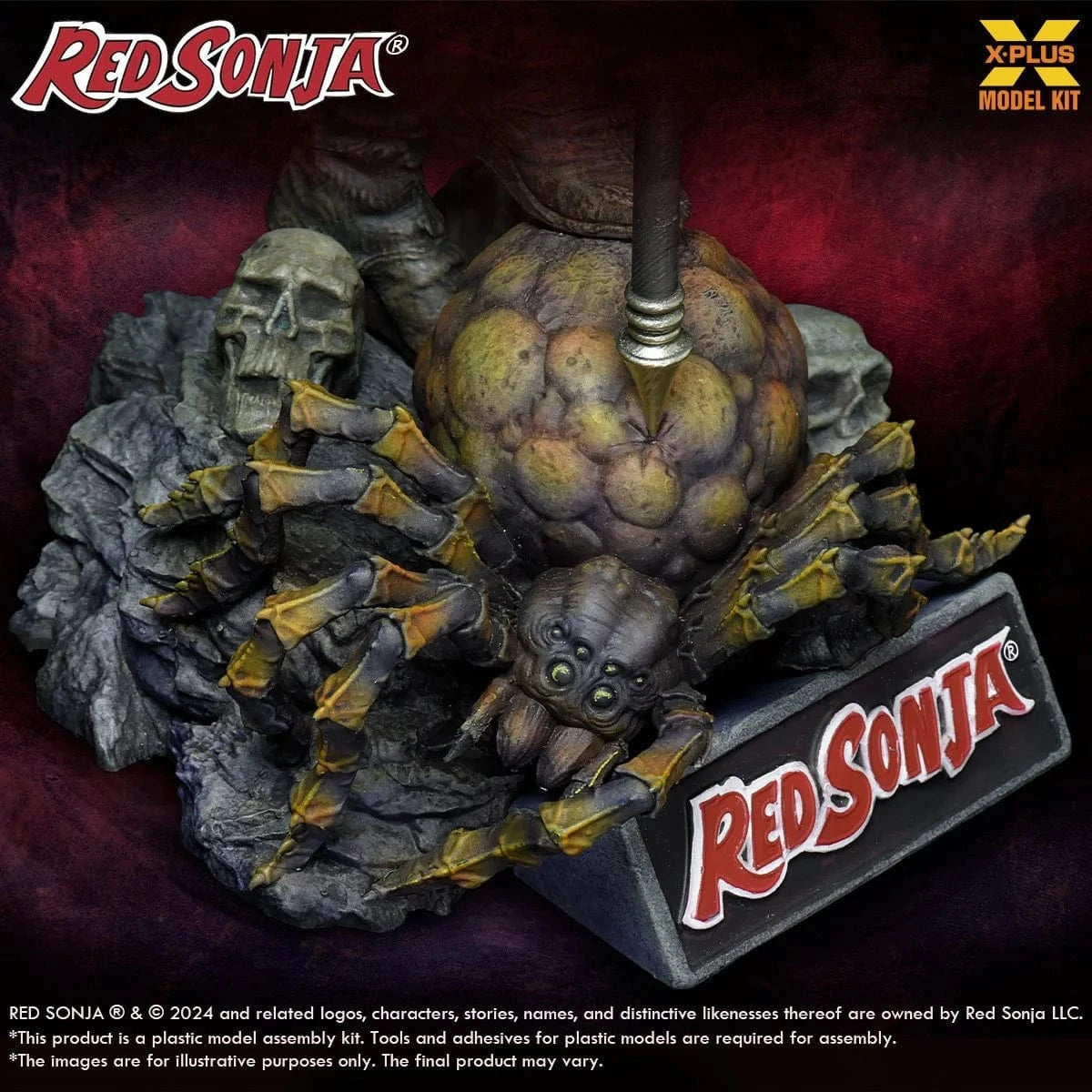X-Plus Red Sonja 1:8 Scale Model Kit