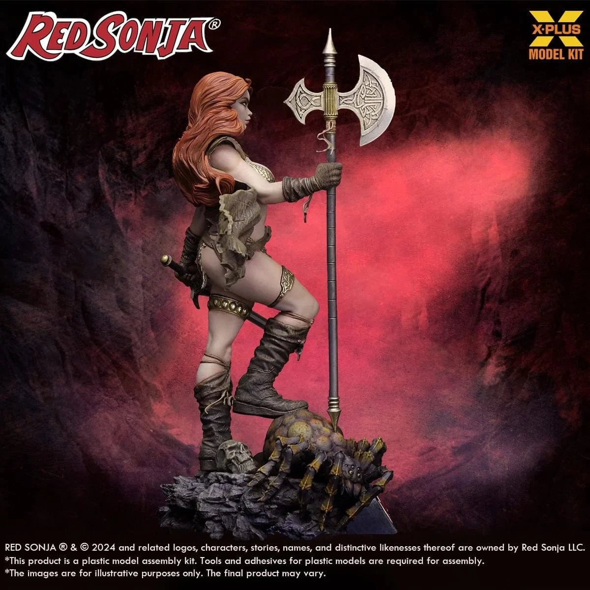 X-Plus Red Sonja 1:8 Scale Model Kit
