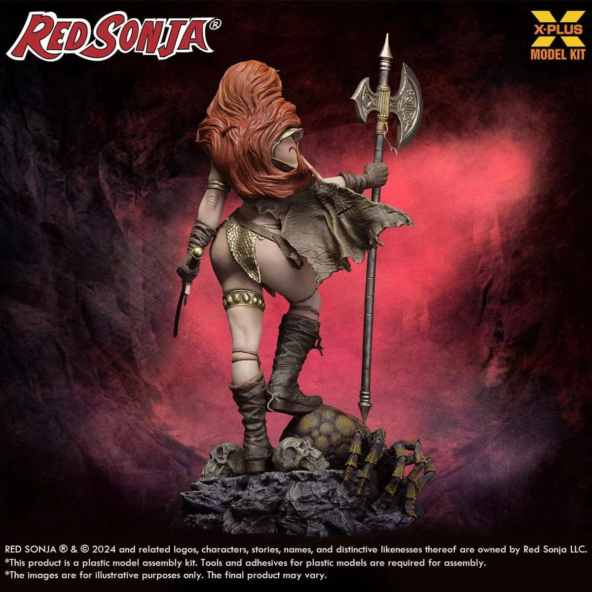 X-Plus Red Sonja 1:8 Scale Model Kit