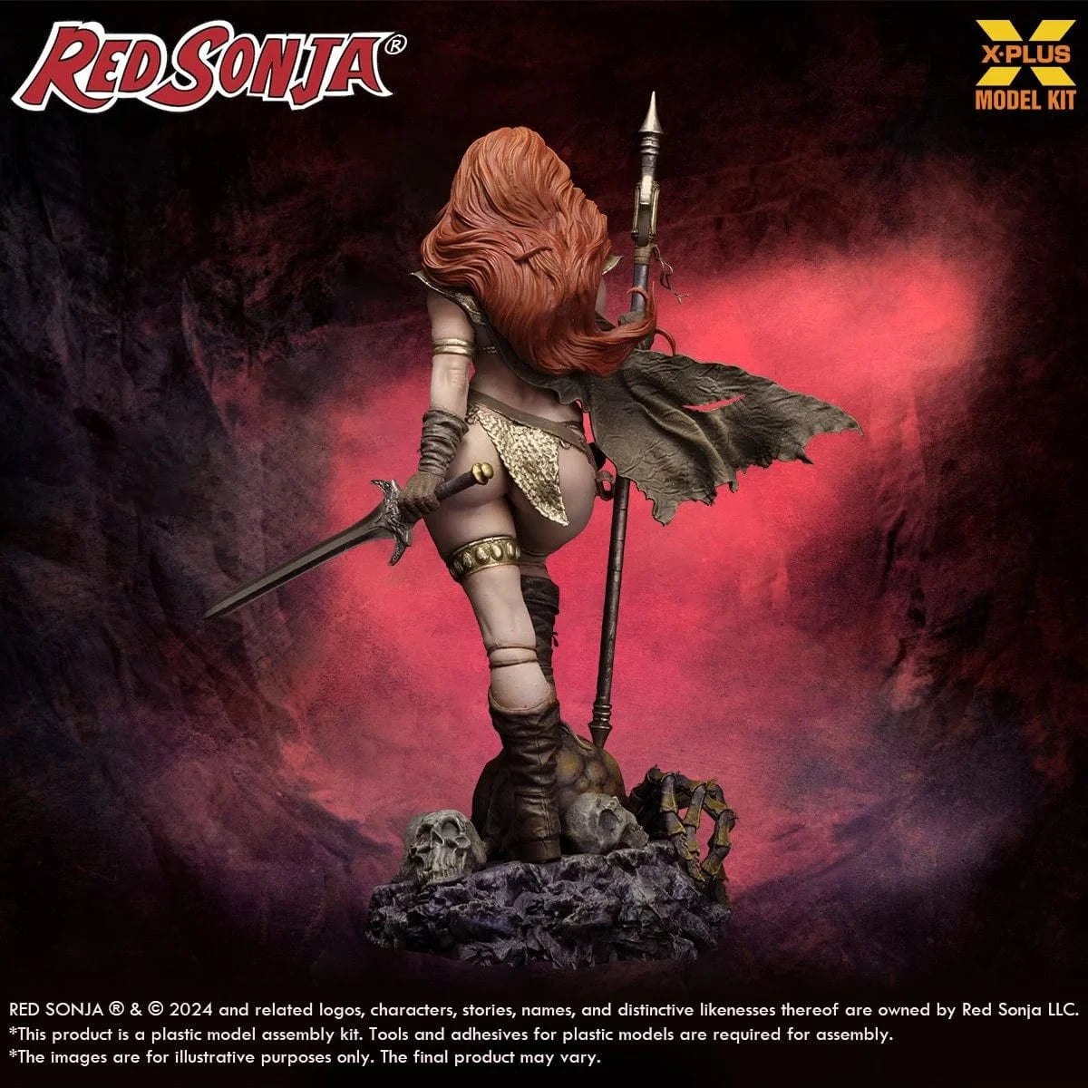 X-Plus Red Sonja 1:8 Scale Model Kit
