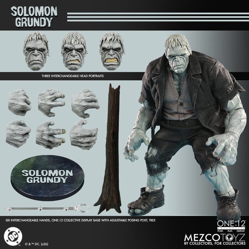 Mezco Toyz One:12 Collective DC Comics Solomon Grundy Action Figure