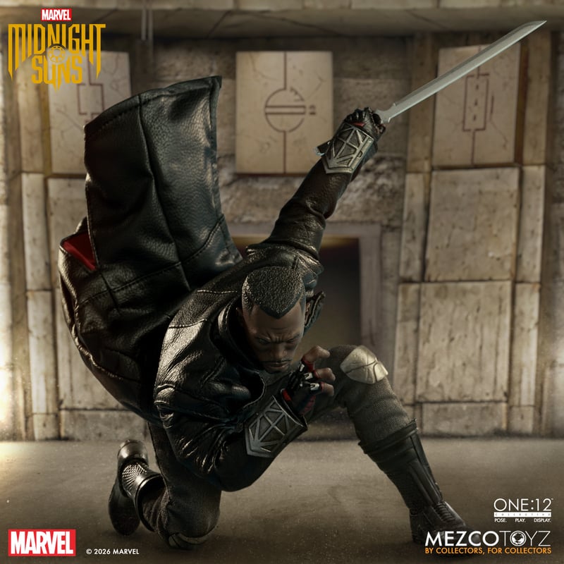 One:12 Collective Midnight Suns Blade Action Figure