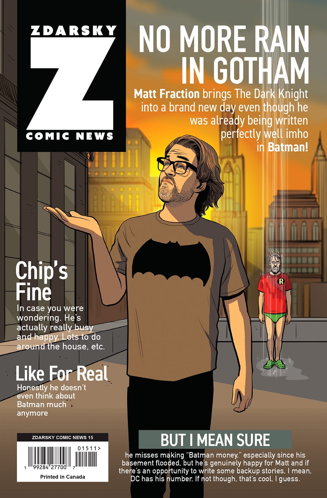 Zdarsco, Inc. Zdarsky Comic News #15