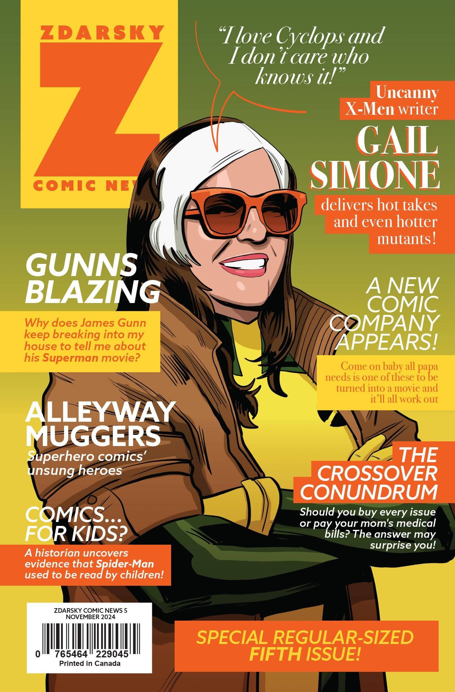 Zdarsco, Inc. Zdarsky Comic News #5