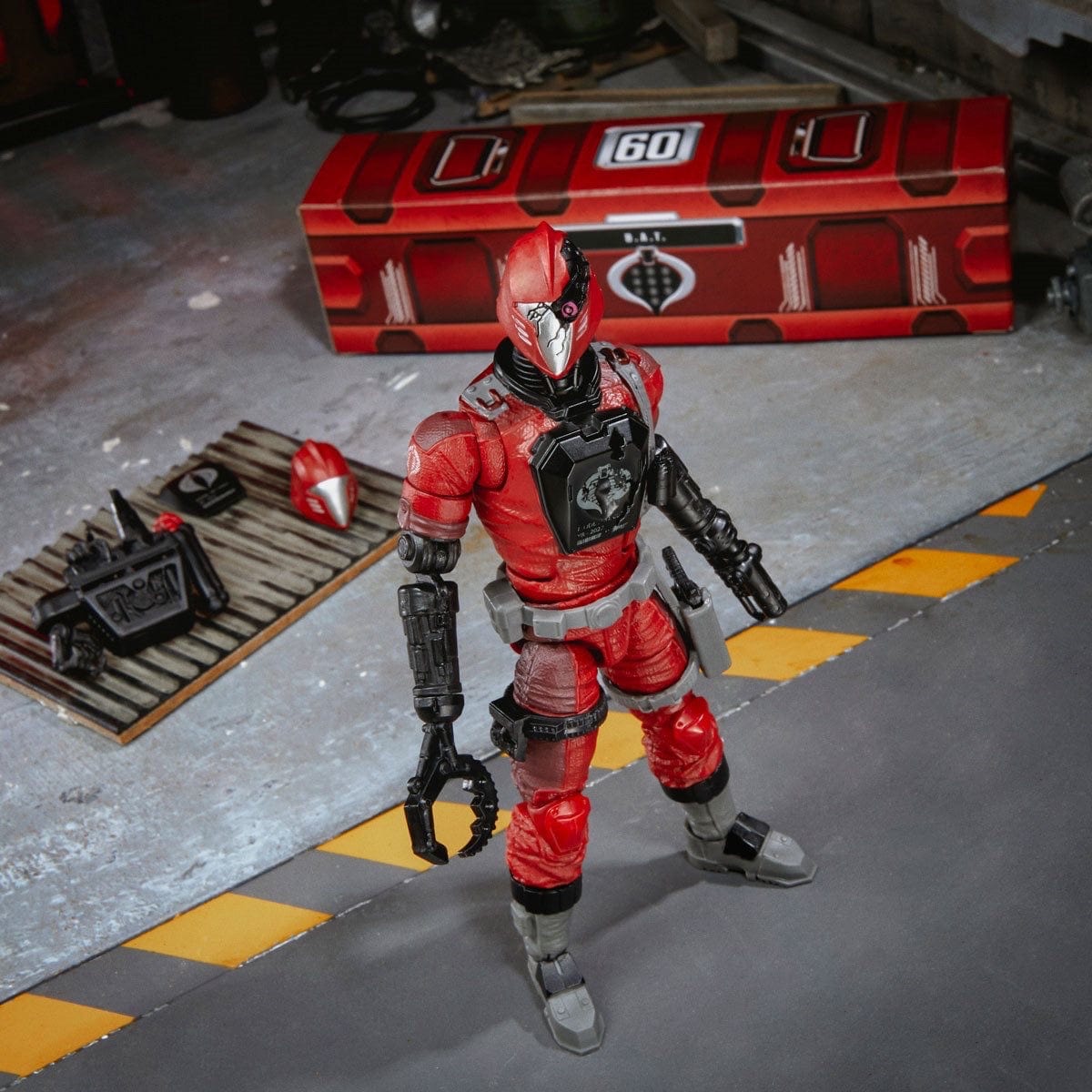 Hasbro G.I. Joe Classified Series Cobra Crimson B.A.T. Action Figure