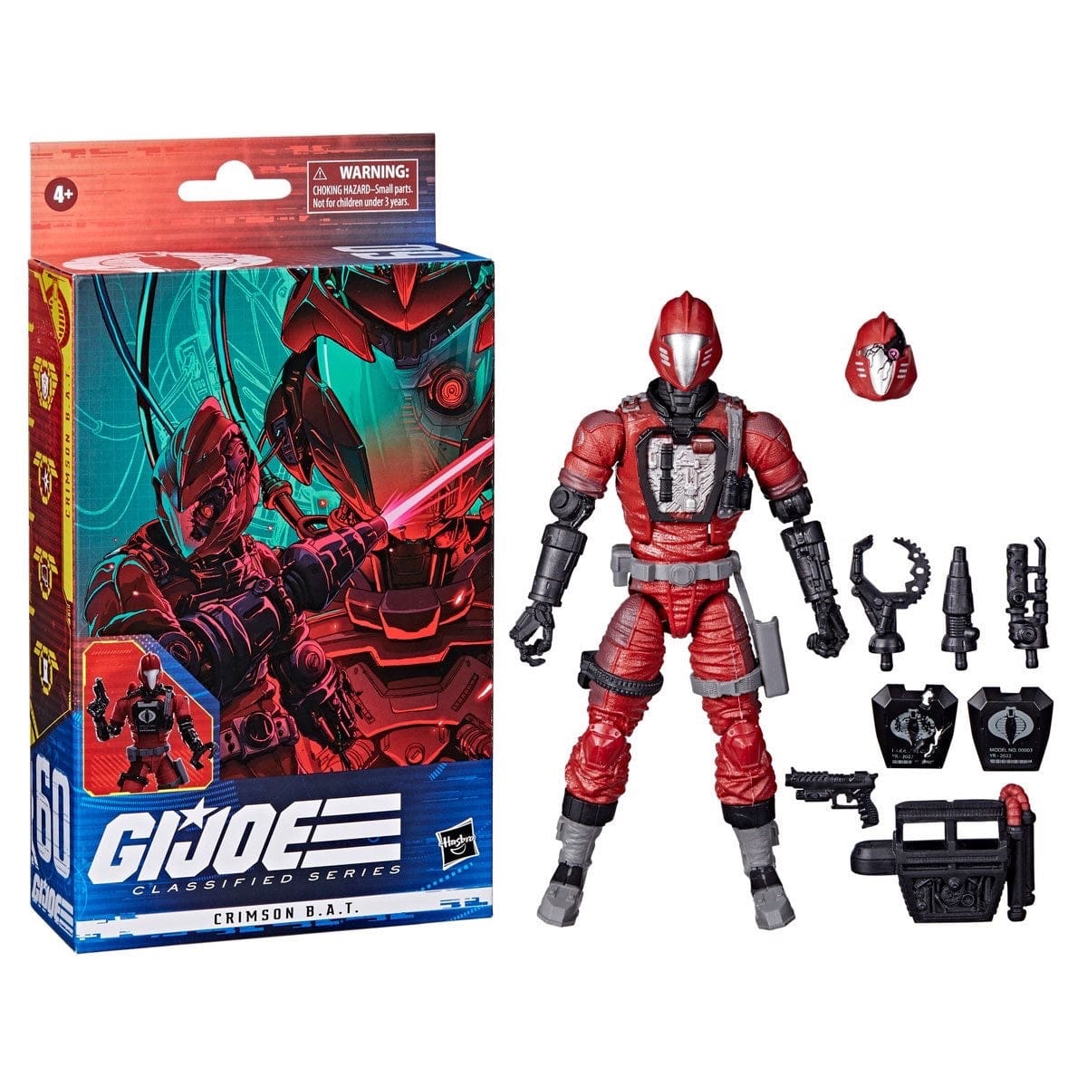 Hasbro G.I. Joe Classified Series Cobra Crimson B.A.T. Action Figure
