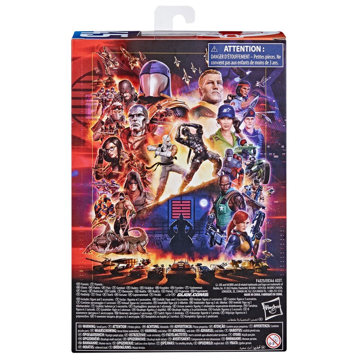 Hasbro G.I. Joe Classified Series Xamot Paoli Action Figure