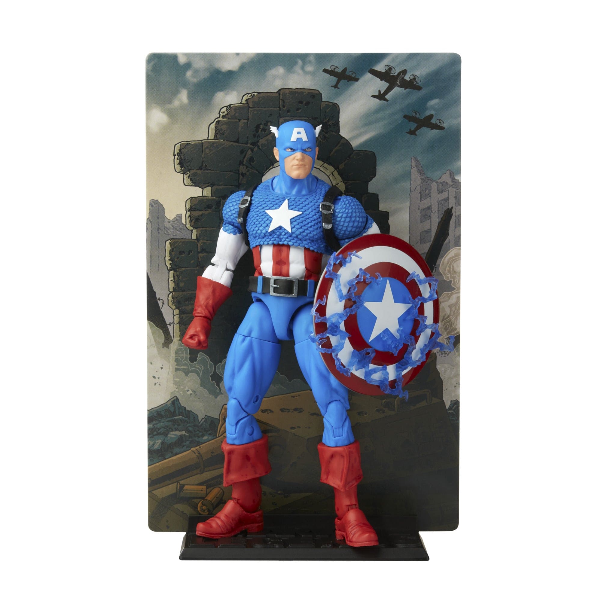 Hasbro Marvel Legends Series 20th Anniversary Captain America Action Figure
