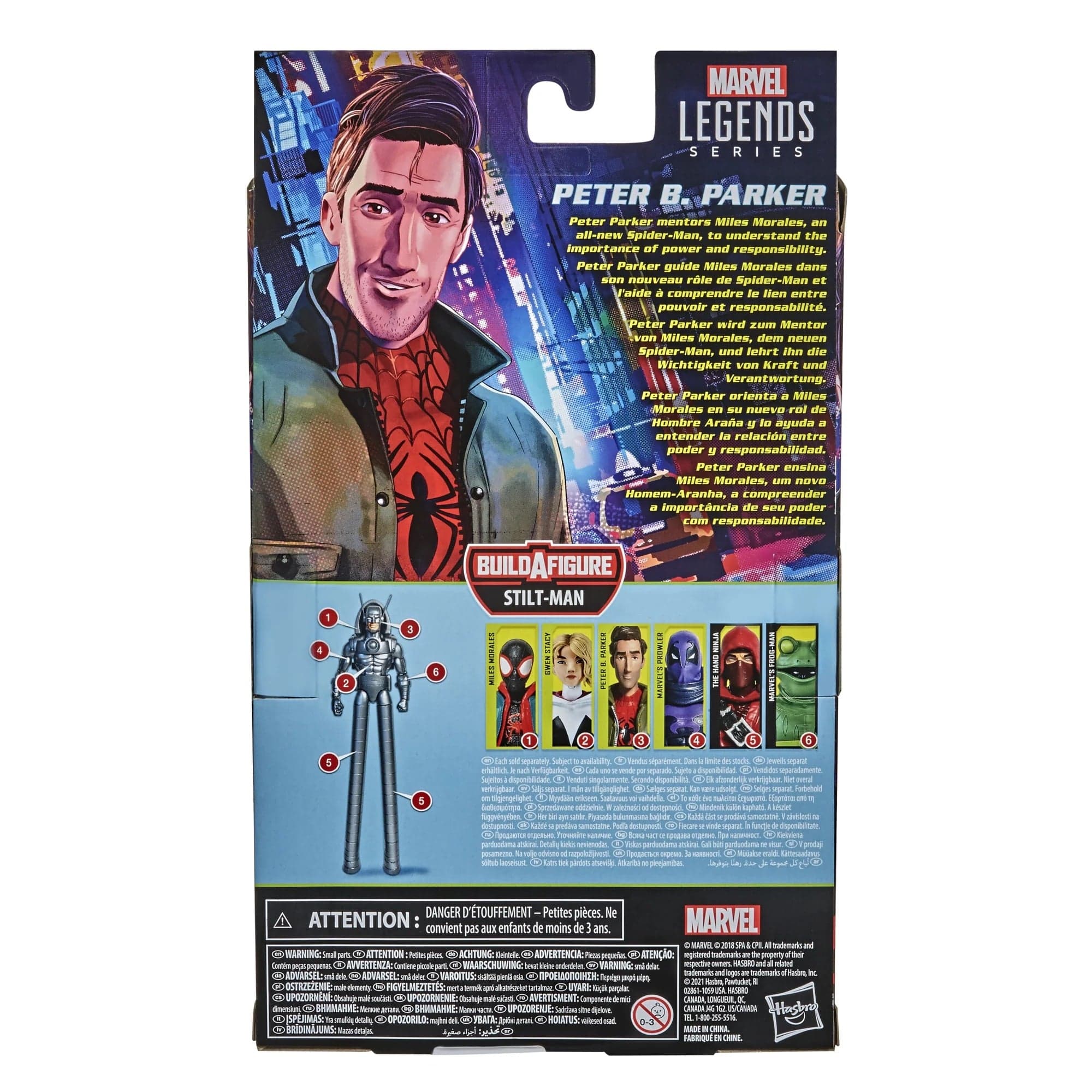Hasbro Marvel Legends Series Peter B. Parker Action Figure (Stilt-Man Build-A-Figure)