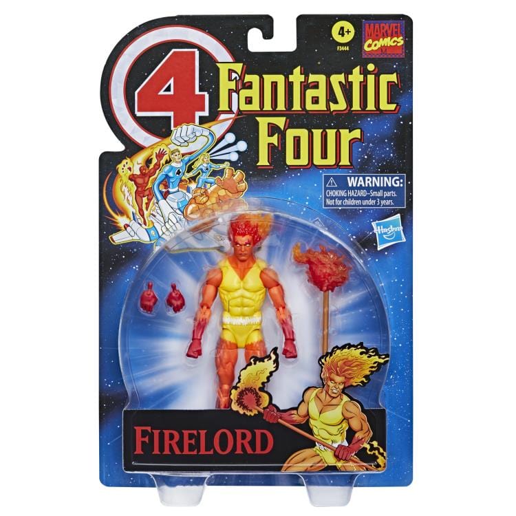 Hasbro Marvel Legends Series Retro Fantastic Four Firelord Action Figure