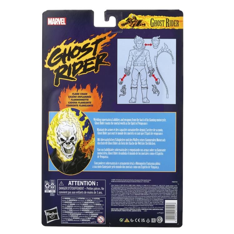 Hasbro Marvel Legends Series Retro Ghost Rider Action Figure