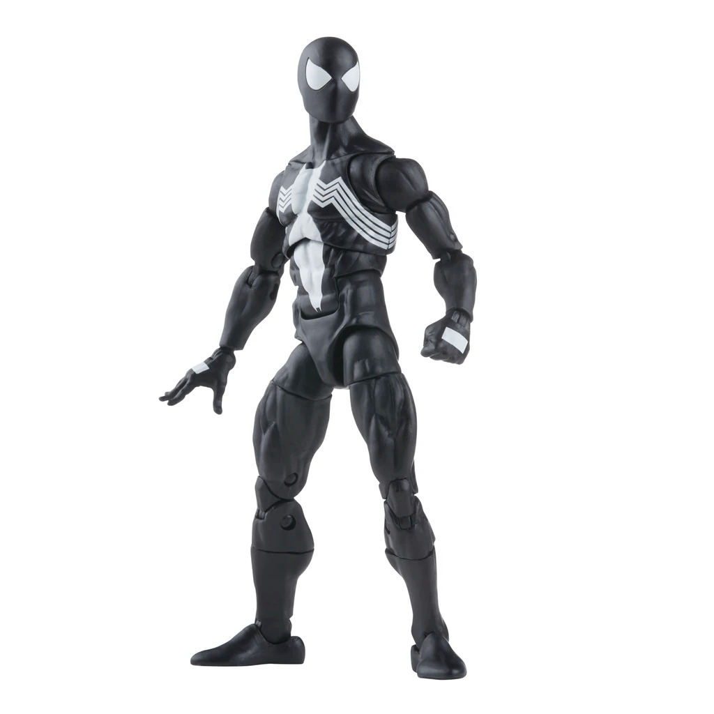 Hasbro Marvel Legends Series Retro Spider-Man Symbiote Spider-Man Action Figure