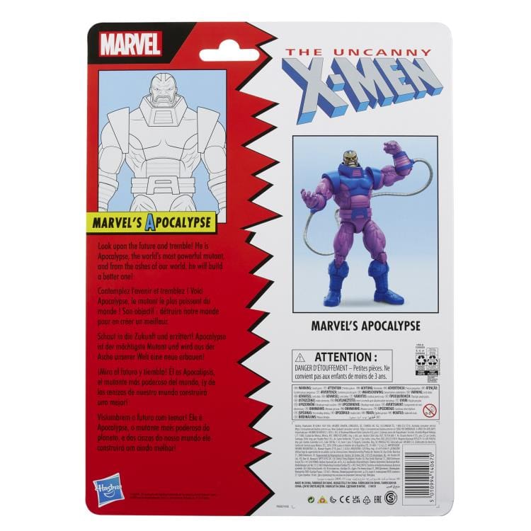Hasbro Marvel Legends Series Retro X-Men Apocalypse Action Figure
