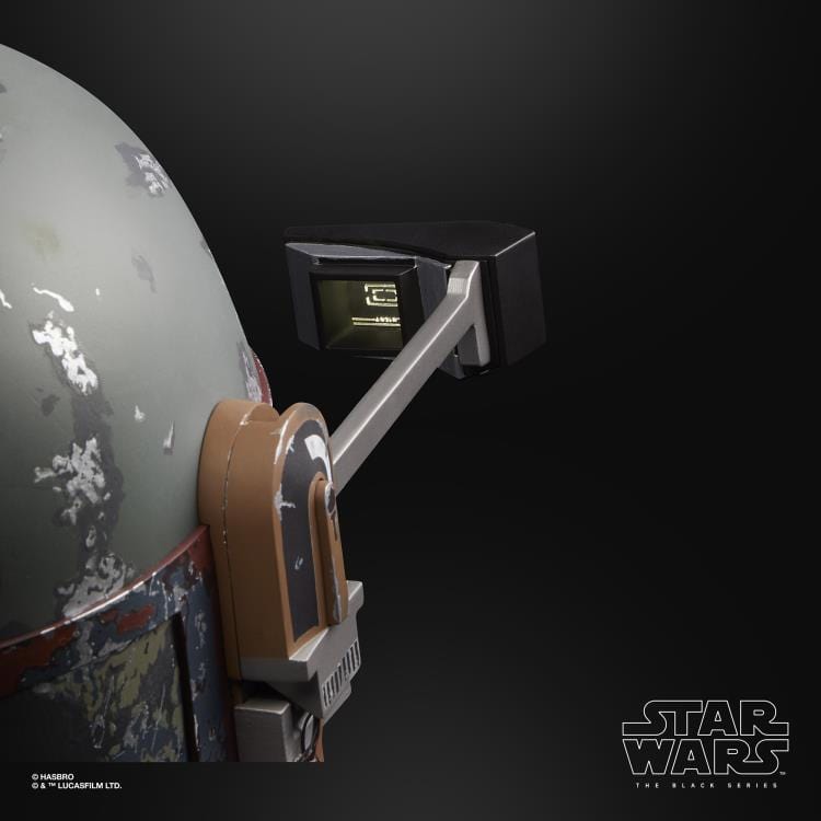 Hasbro Star Wars The Black Series Boba Fett Premium Electronic Helmet
