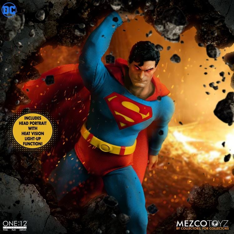 Mezco Toyz One:12 Collective DC Universe Superman Man of Steel Edition Action Figure