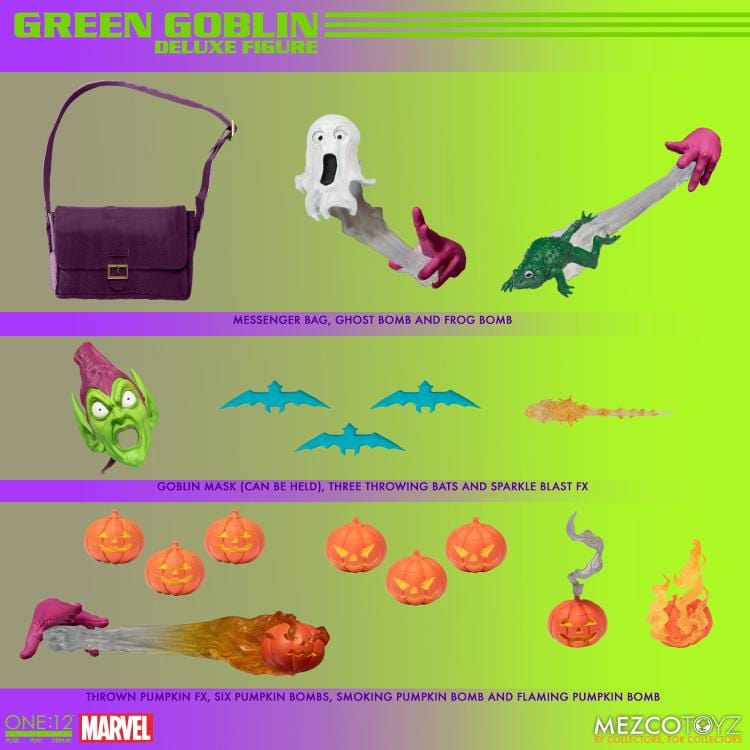 Mezco Toyz One:12 Collective Marvel Green Goblin Deluxe Edition Action Figure