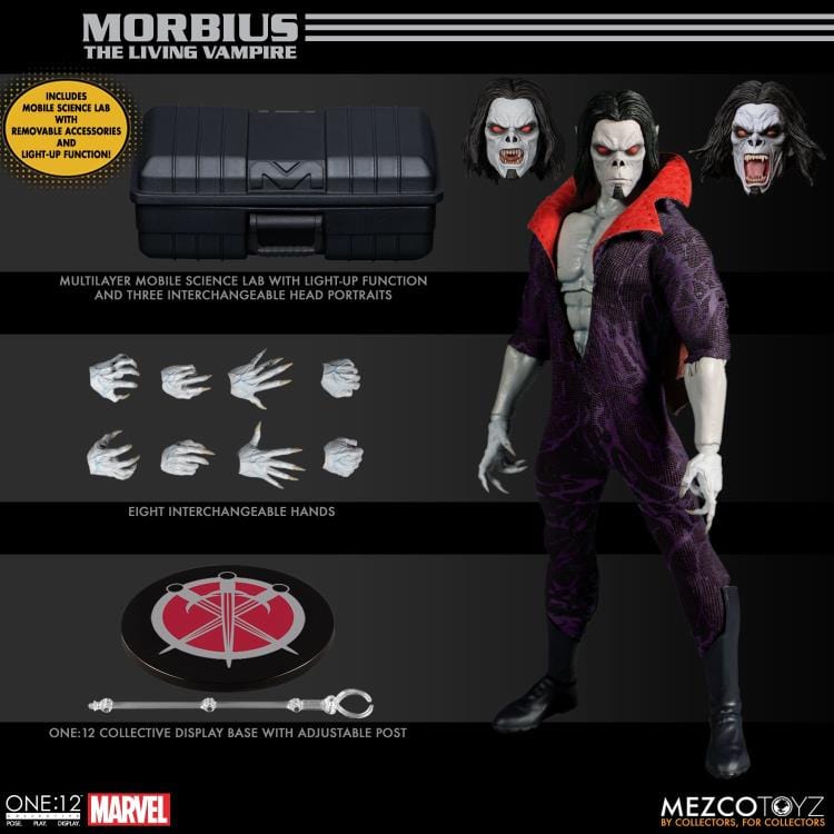 Mezco Toyz One:12 Collective Marvel Morbius Action Figure