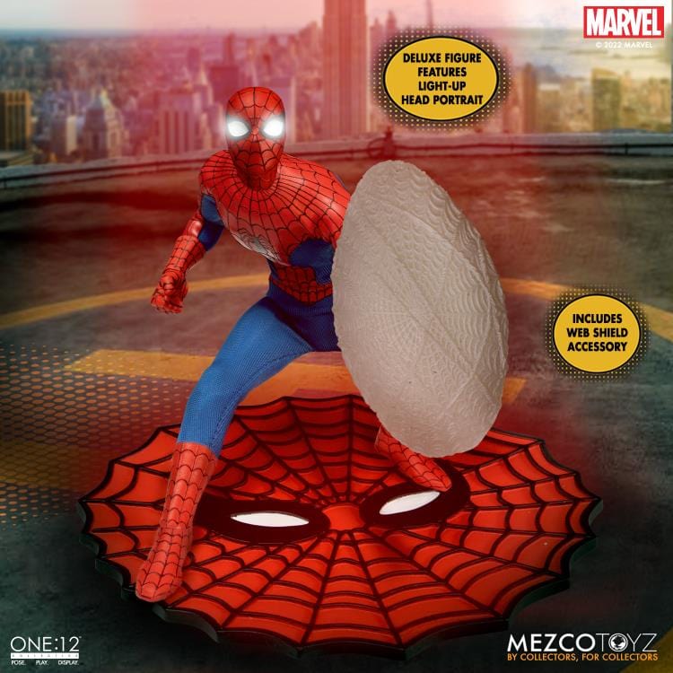 Mezco Toyz One:12 Collective Marvel The Amazing Spider-Man Deluxe Edition Action Figure