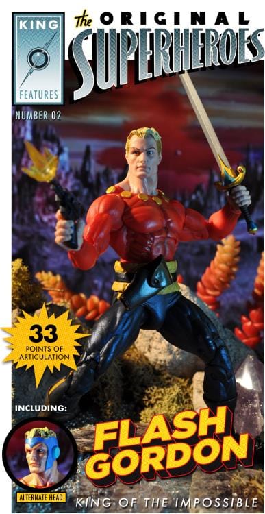 NECA King Features The Original Superheroes Flash Gordon Action Figure