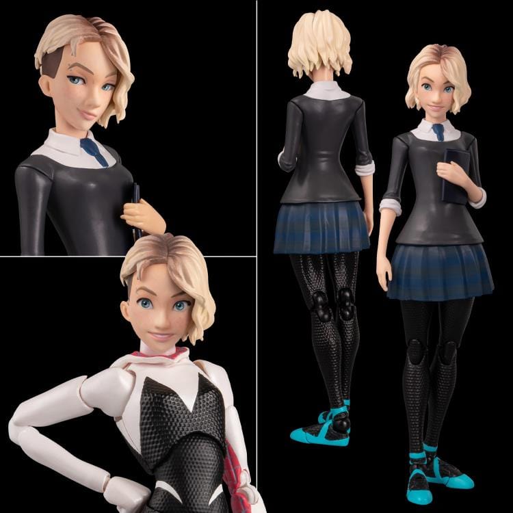 Sen-Ti-Nel SV-Action Spider-Man: Into the Spider-Verse Spider-Gwen & Spider-Ham Action Figure Set