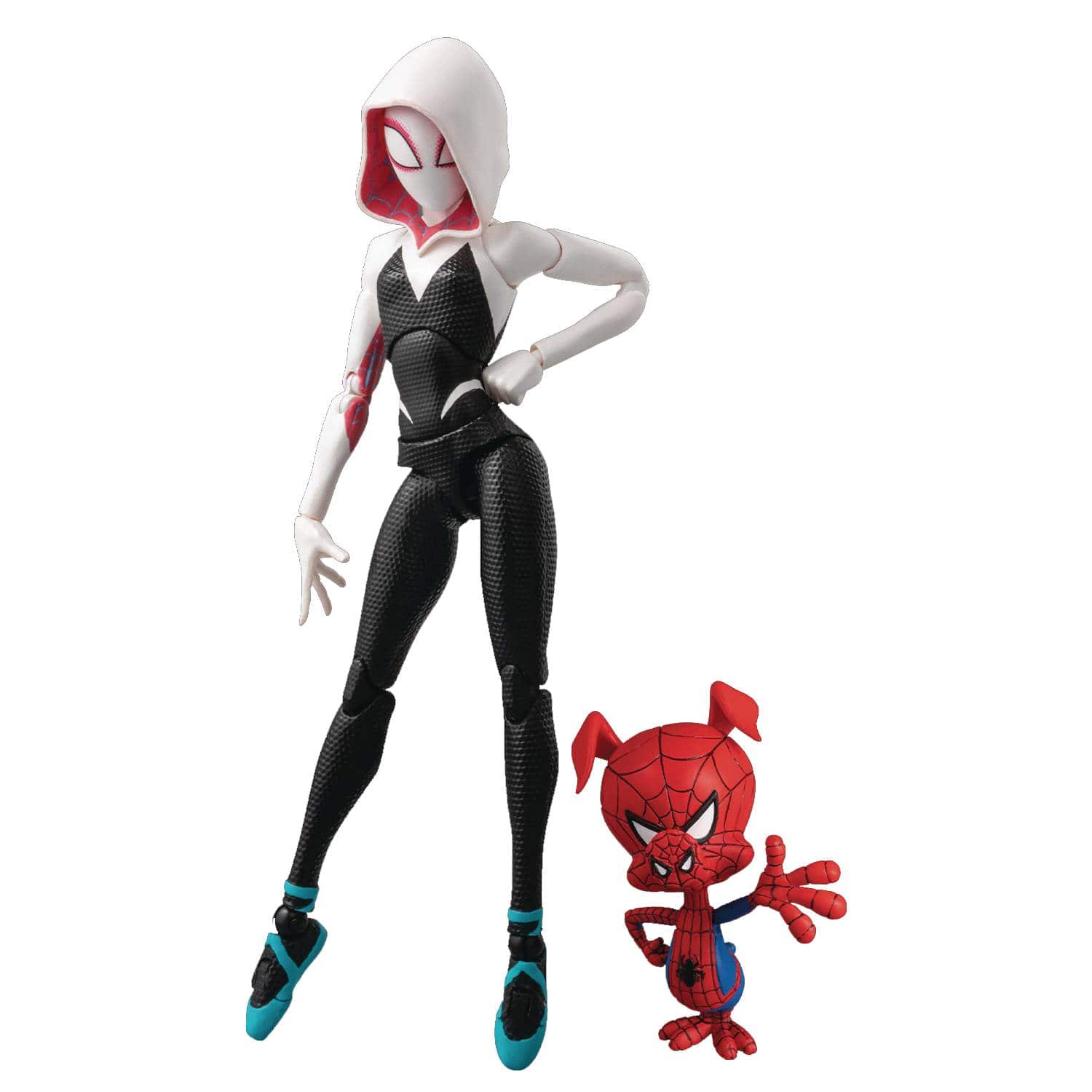 Sen-Ti-Nel SV-Action Spider-Man: Into the Spider-Verse Spider-Gwen & Spider-Ham Action Figure Set