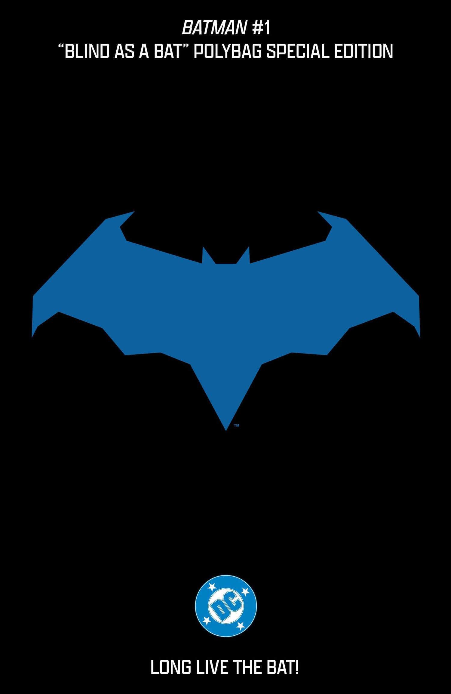 Batman #1 Cover N Blind As A Bat Blind Bag Variant Polybag