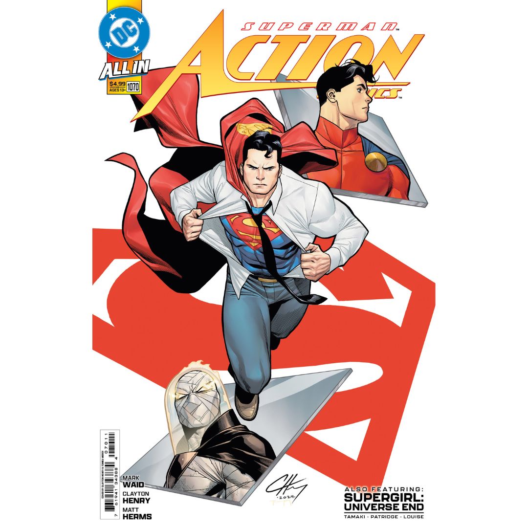 Action Comics #1070 1071 1072 1073 Cover A Clayton Henry Set 