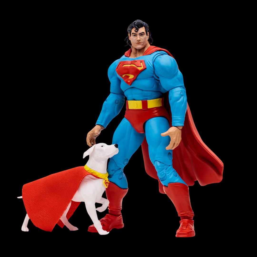 DC Multiverse McFarlane Collector Edition #09 Superman & Krypto (Return of Superman)