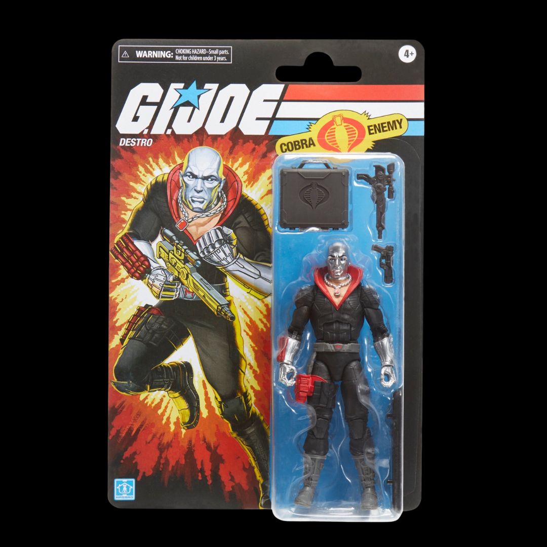 G.I. Joe Classified Series Retro Cardback Destro Action Figure