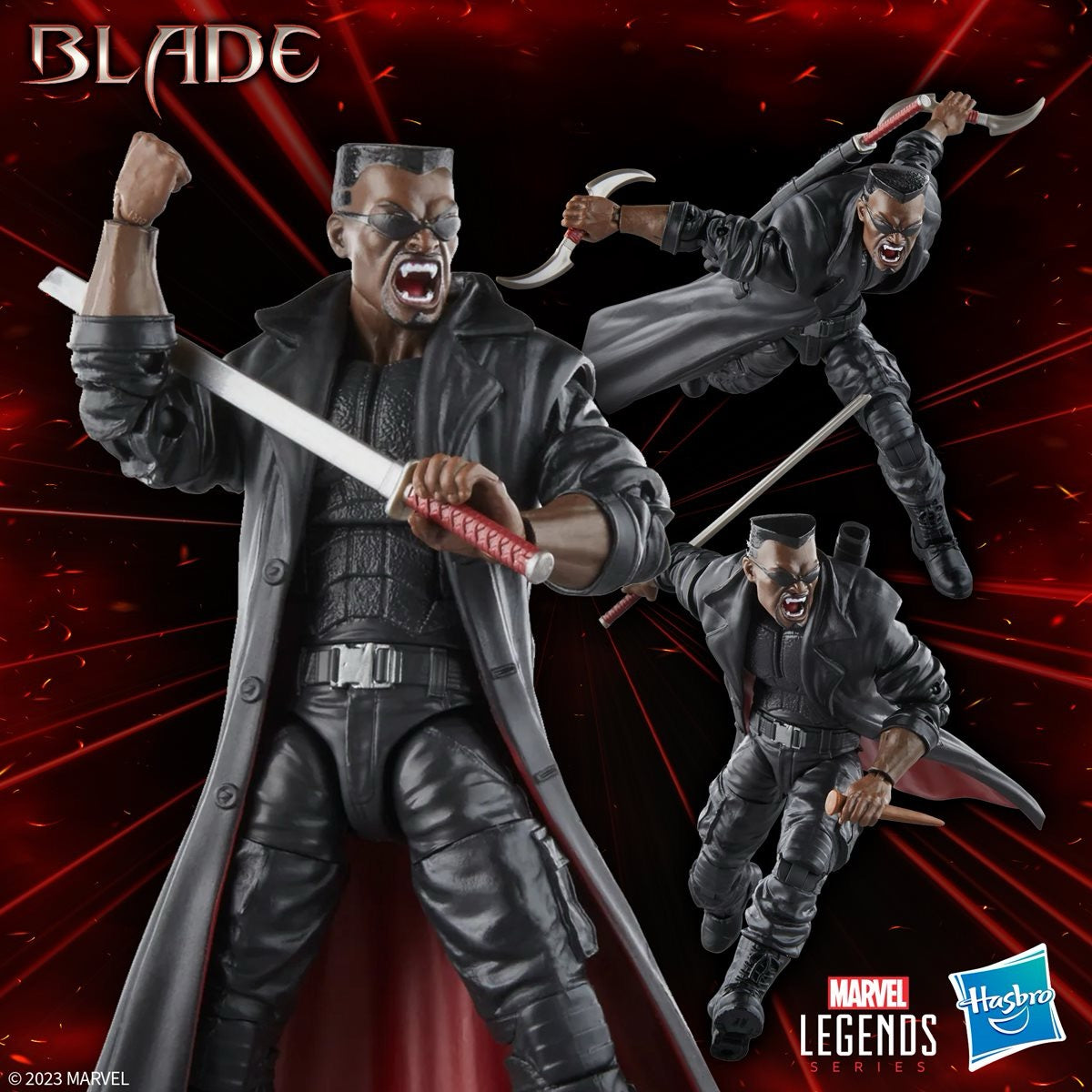 Marvel Legends Series Marvel Knights Blade Action Figure