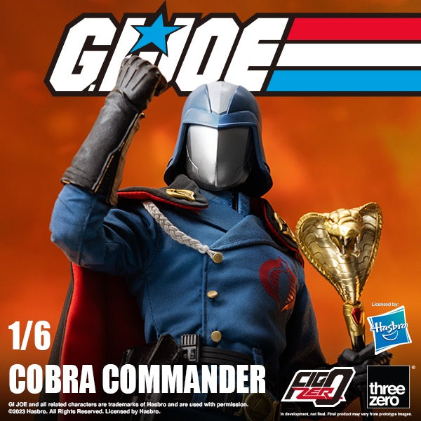 FigZero G.I. Joe Cobra Commander 1/6 Scale Action Figure