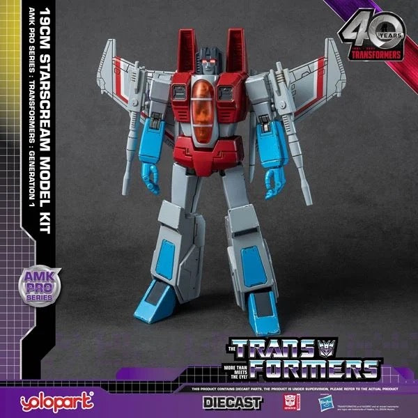 AMK PRO Series Transformers G1 Starscream Model Kit