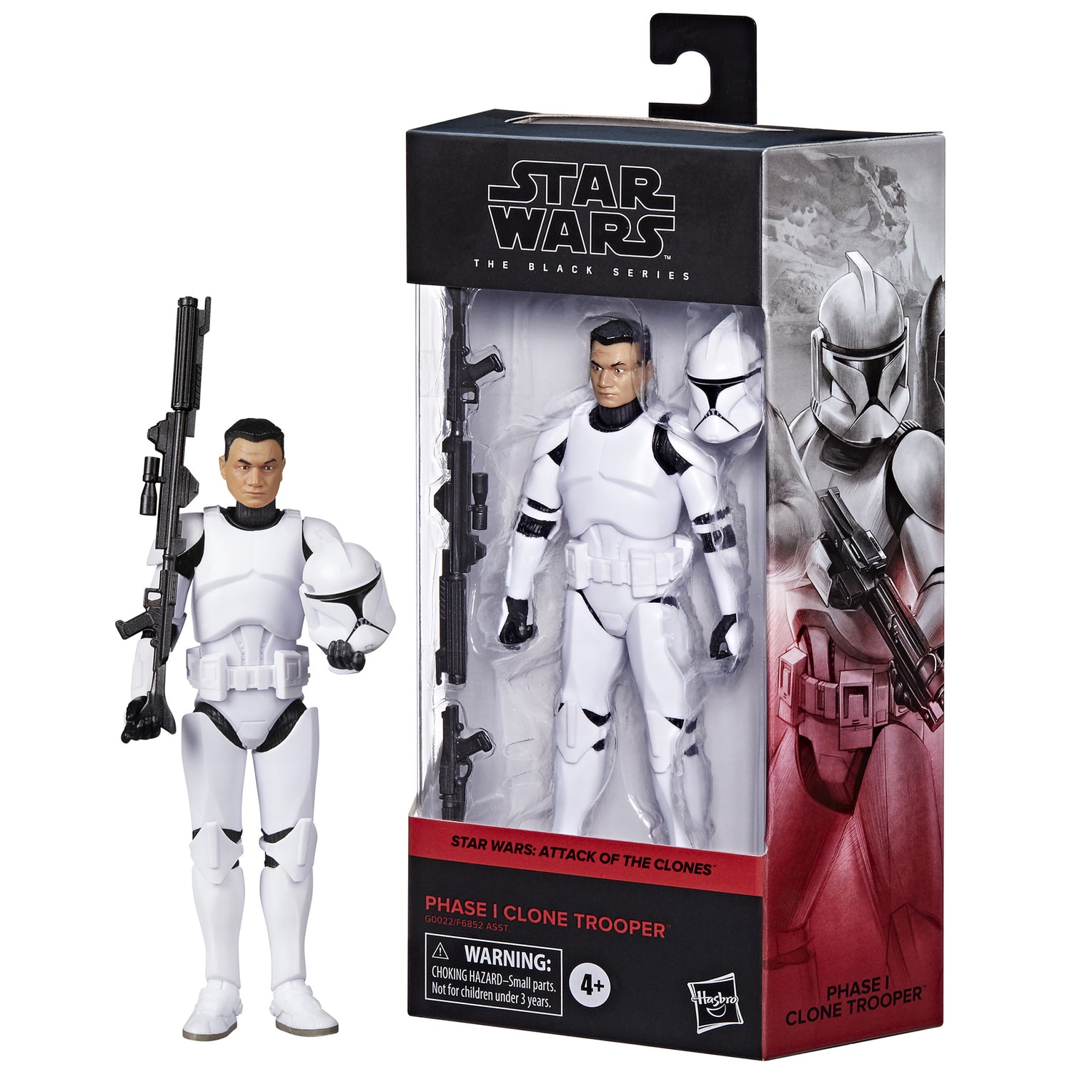 Star Wars The Black Series Attack Of The Clones Phase I Clone Trooper Action Figure