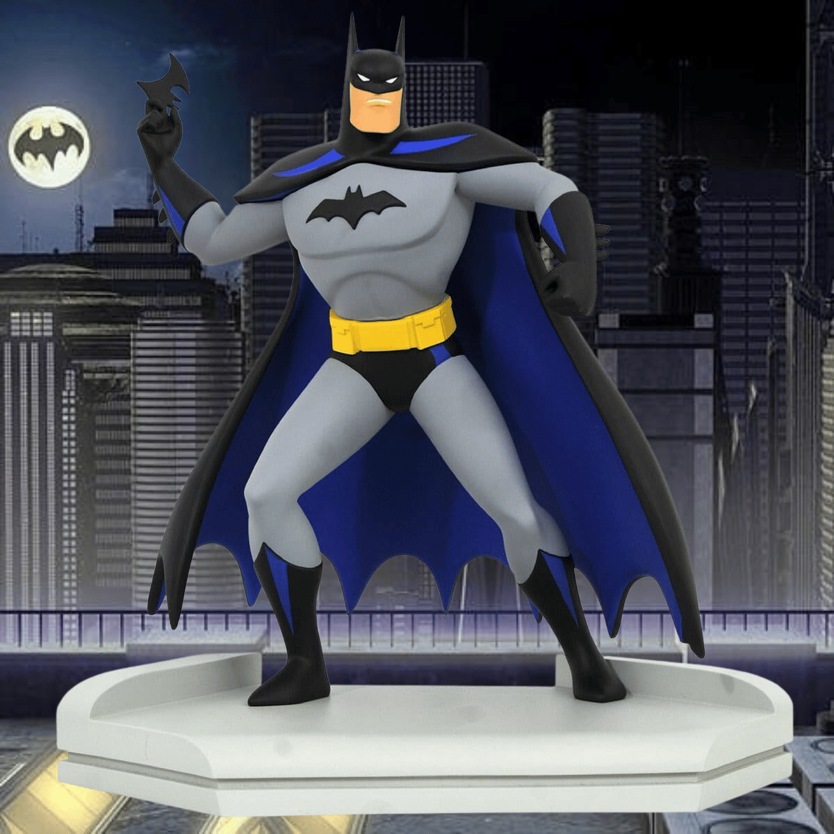 DC Premier Collection Justice League Animated Series Batman Statue