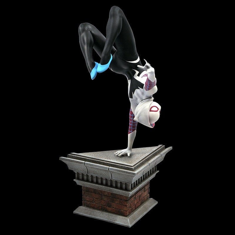 Marvel Gallery Comic Spider-Gwen Handstand Statue Diorama