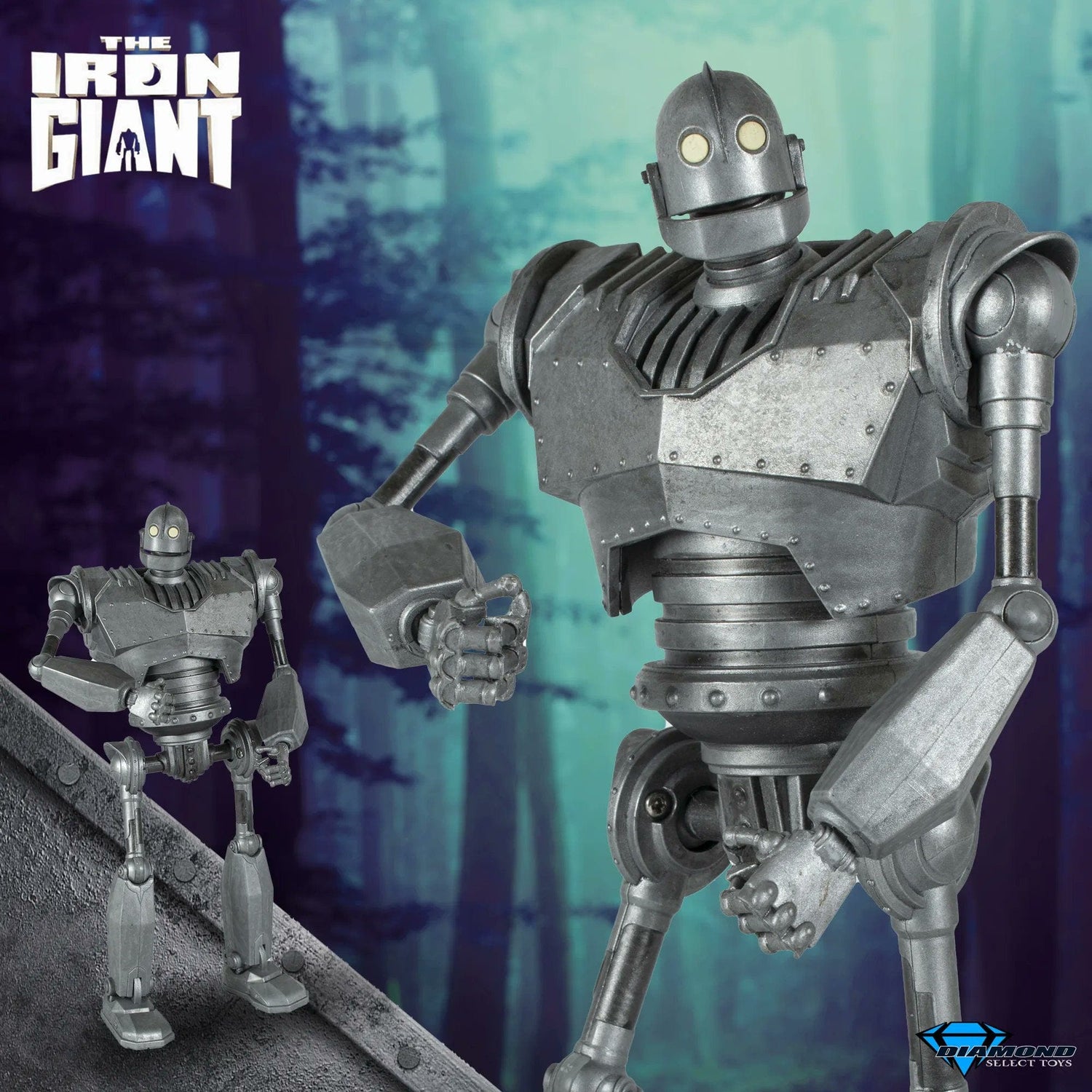 The Iron Giant Select Iron Giant Metallic Action Figure