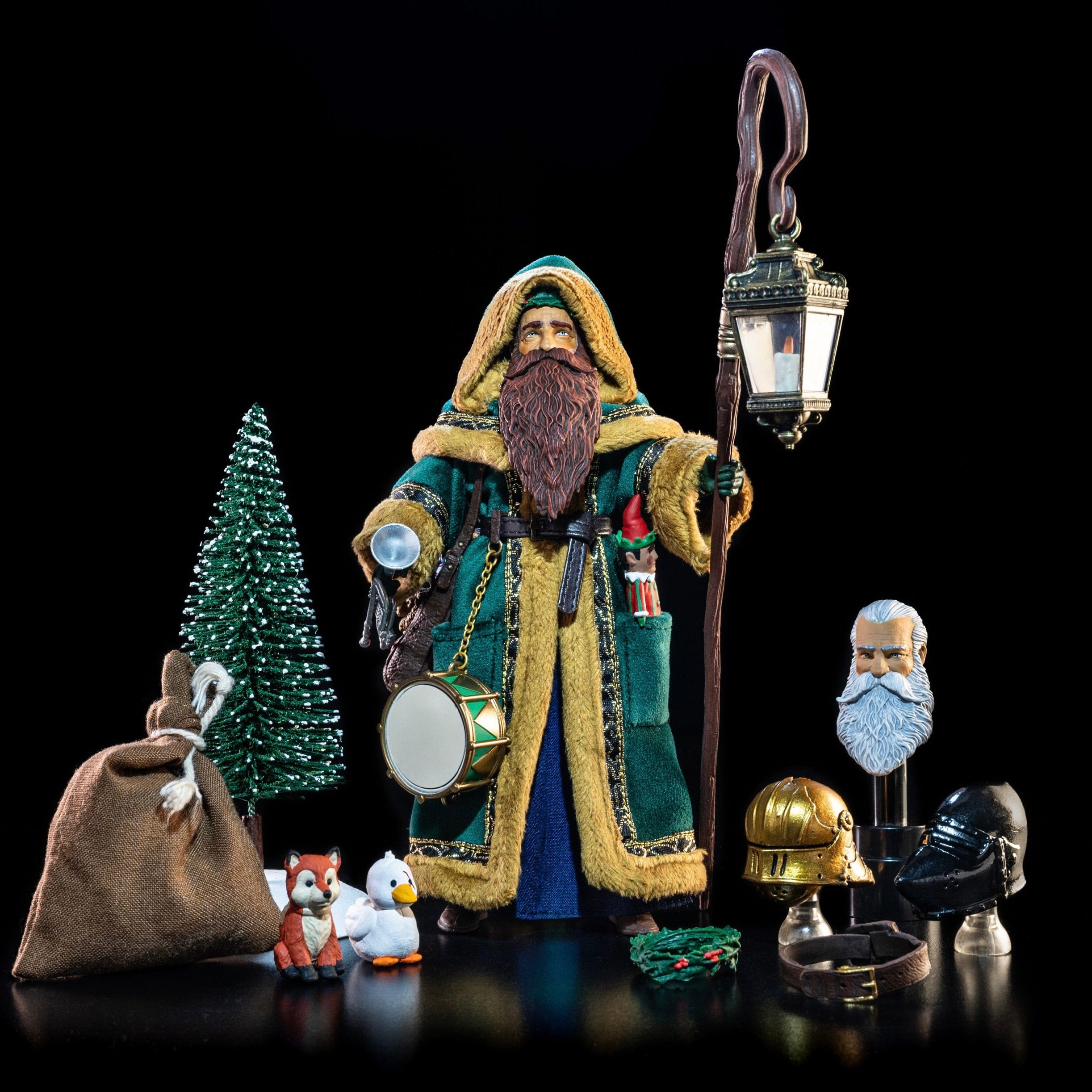 Figura Obscura Father Christmas (Green Robes) Action Figure