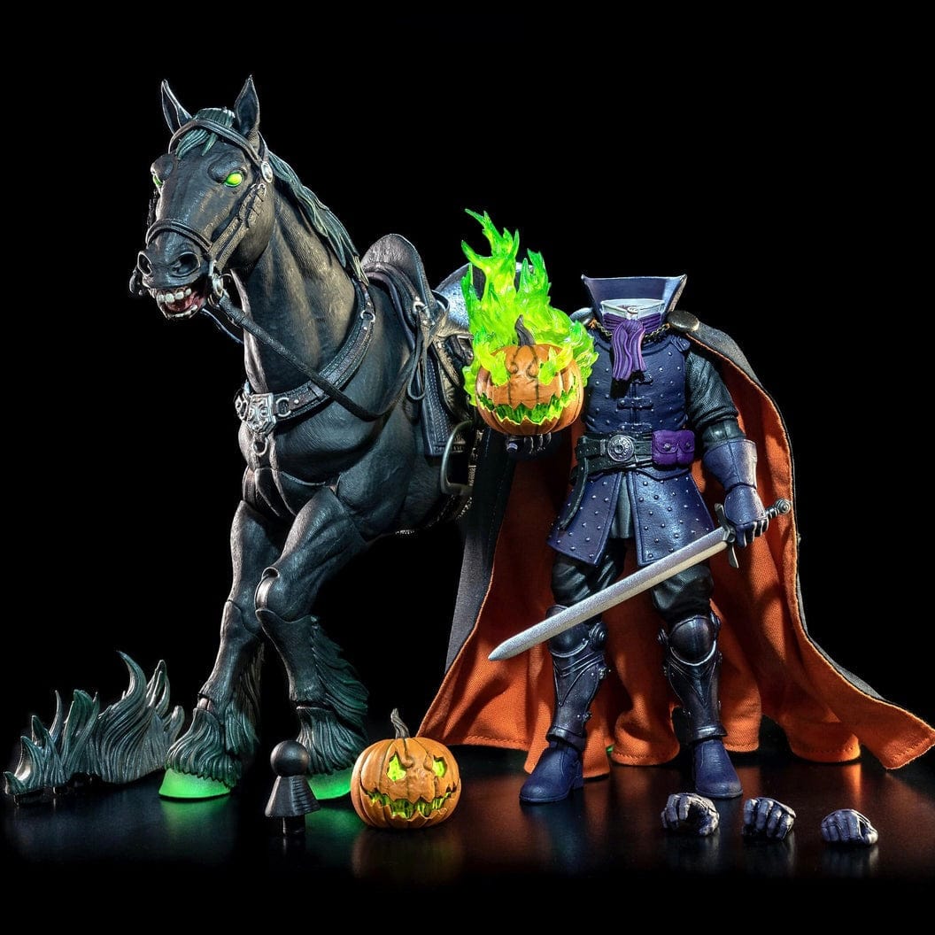 Figura Obscura Headless Horseman (Spectral Green) Action Figure