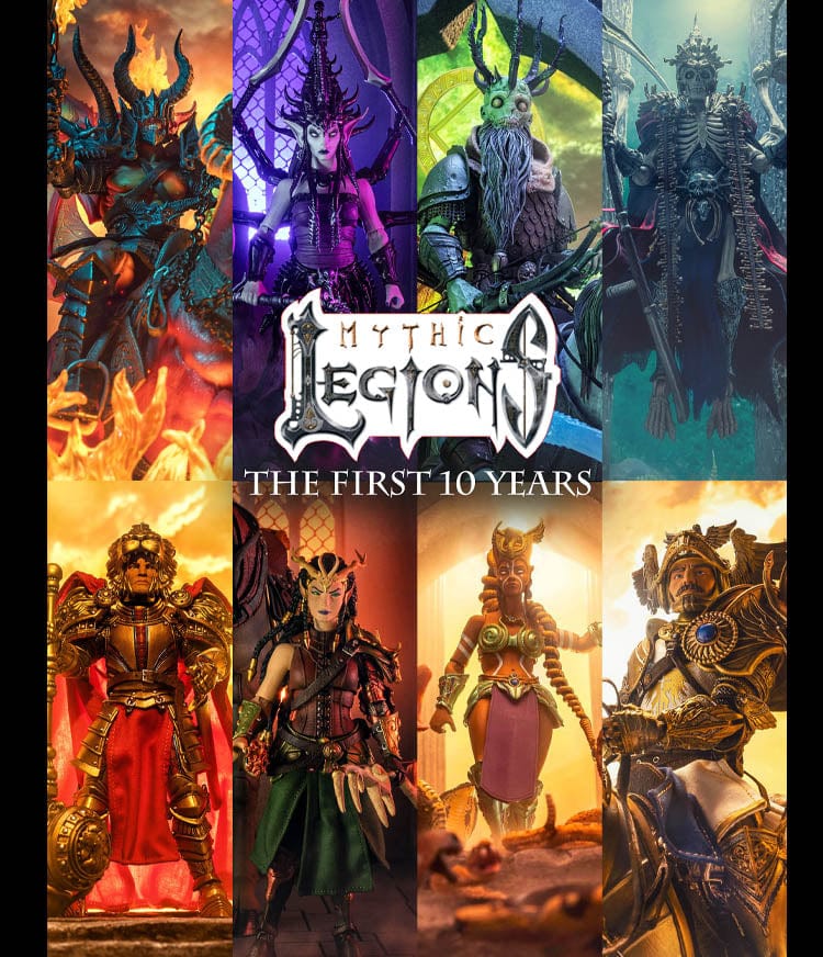 Mythic Legions: The First 10 Years Hardcover Book