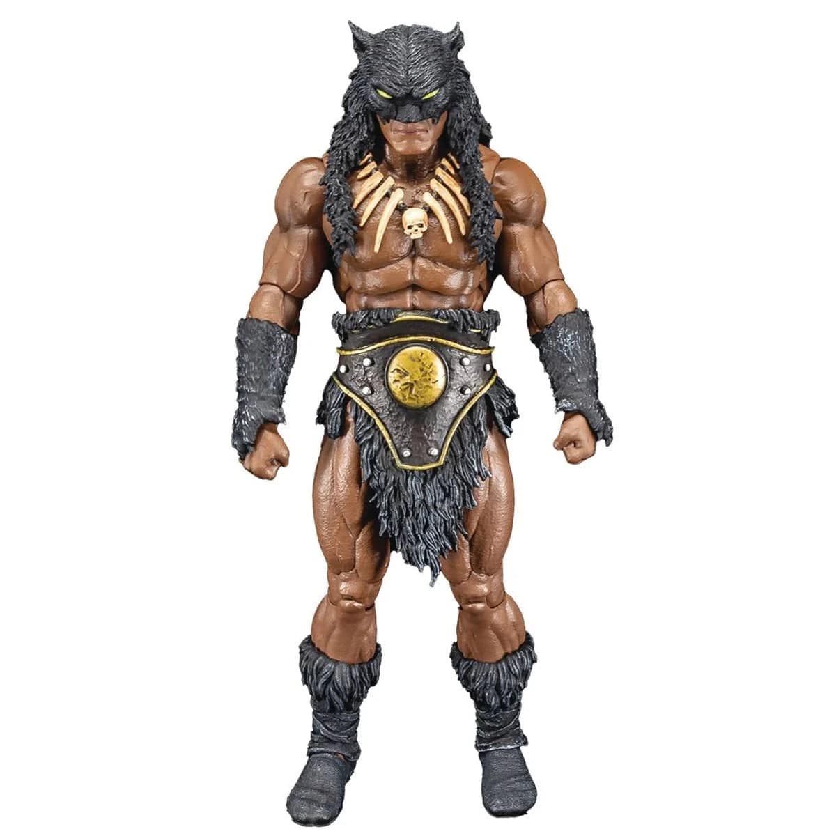 Fire and Ice Dark Wolf Animated Version 1:12 Scale Action Figure