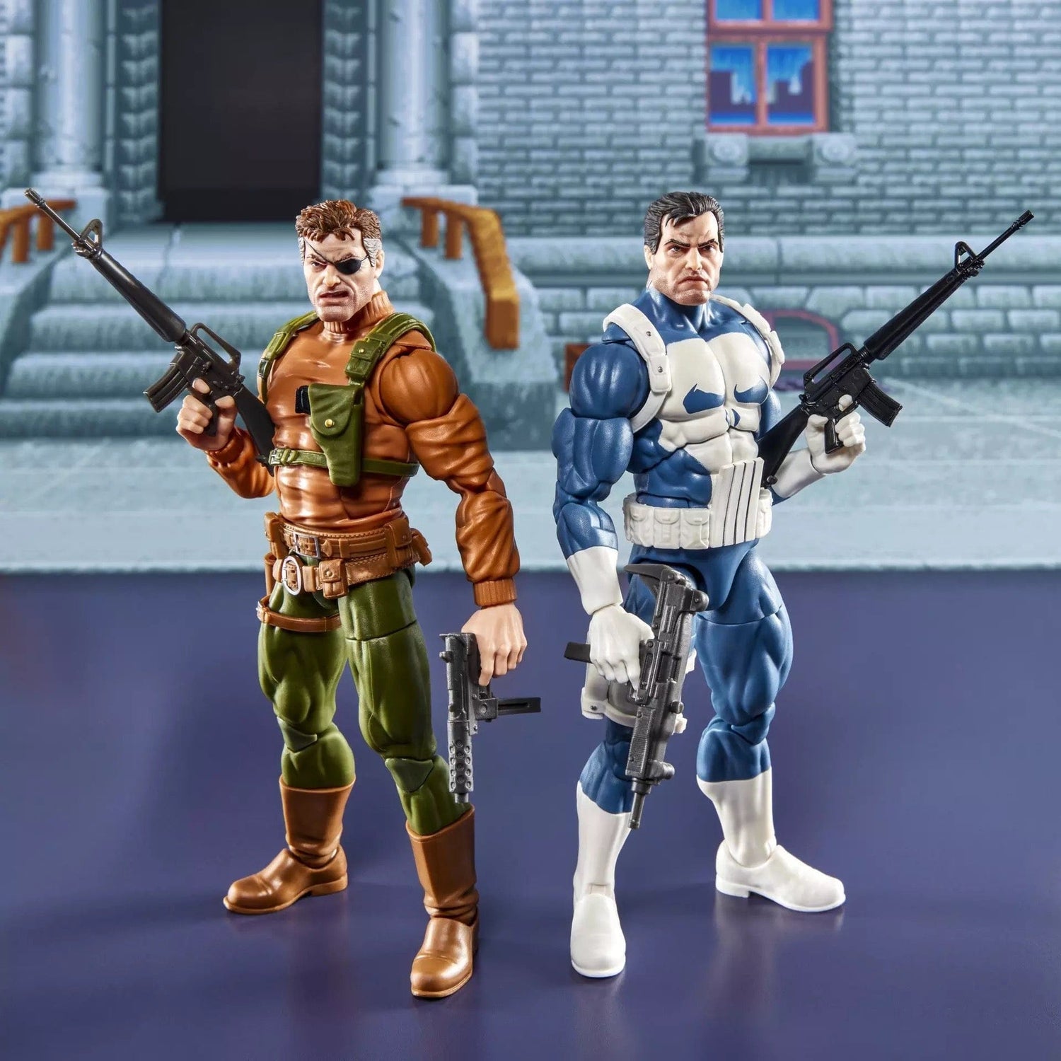 Marvel Legends Series Gamerverse Punisher and Nick Fury Action Figure Two-Pack