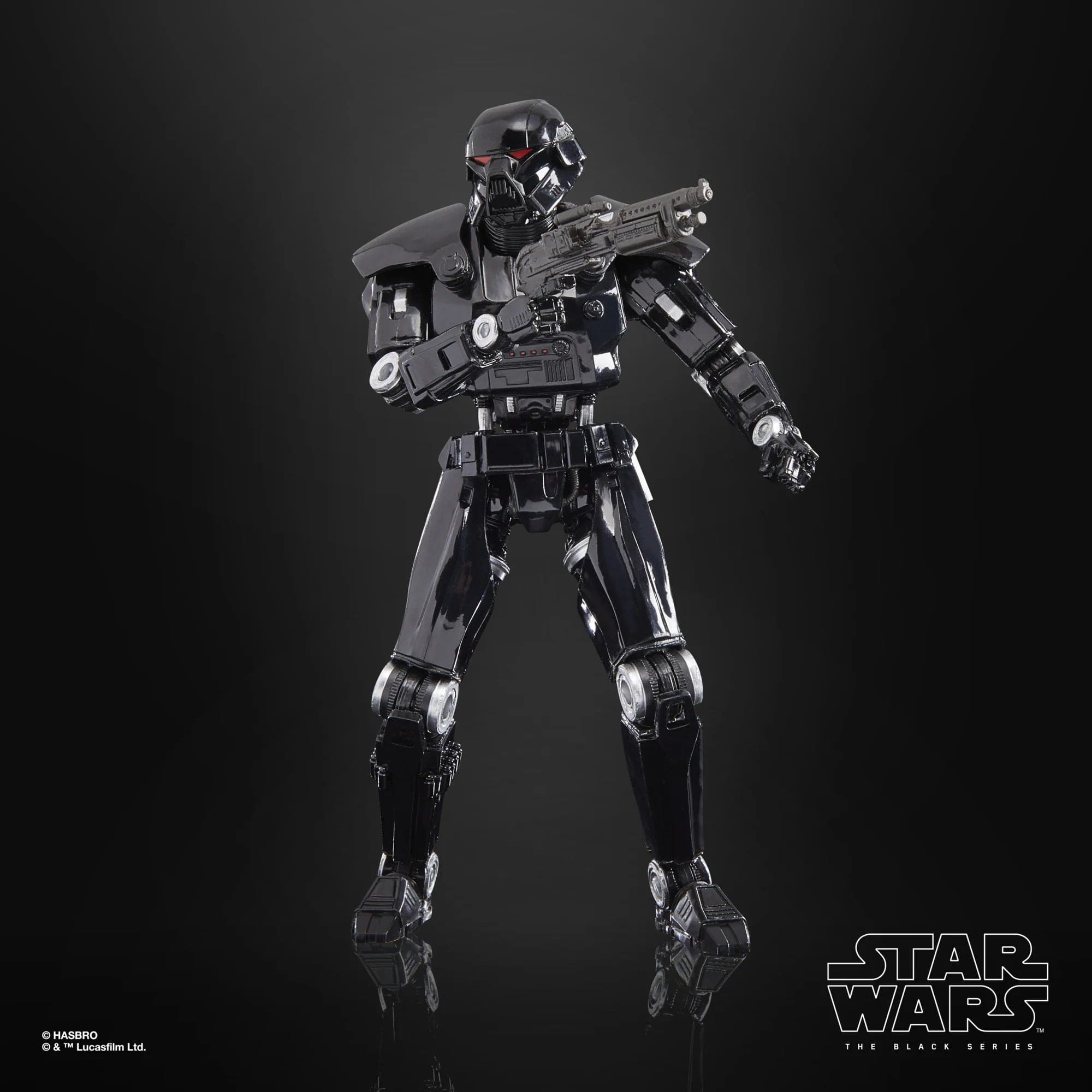 Star Wars The Black Series The Mandalorian Dark Trooper Deluxe Action Figure