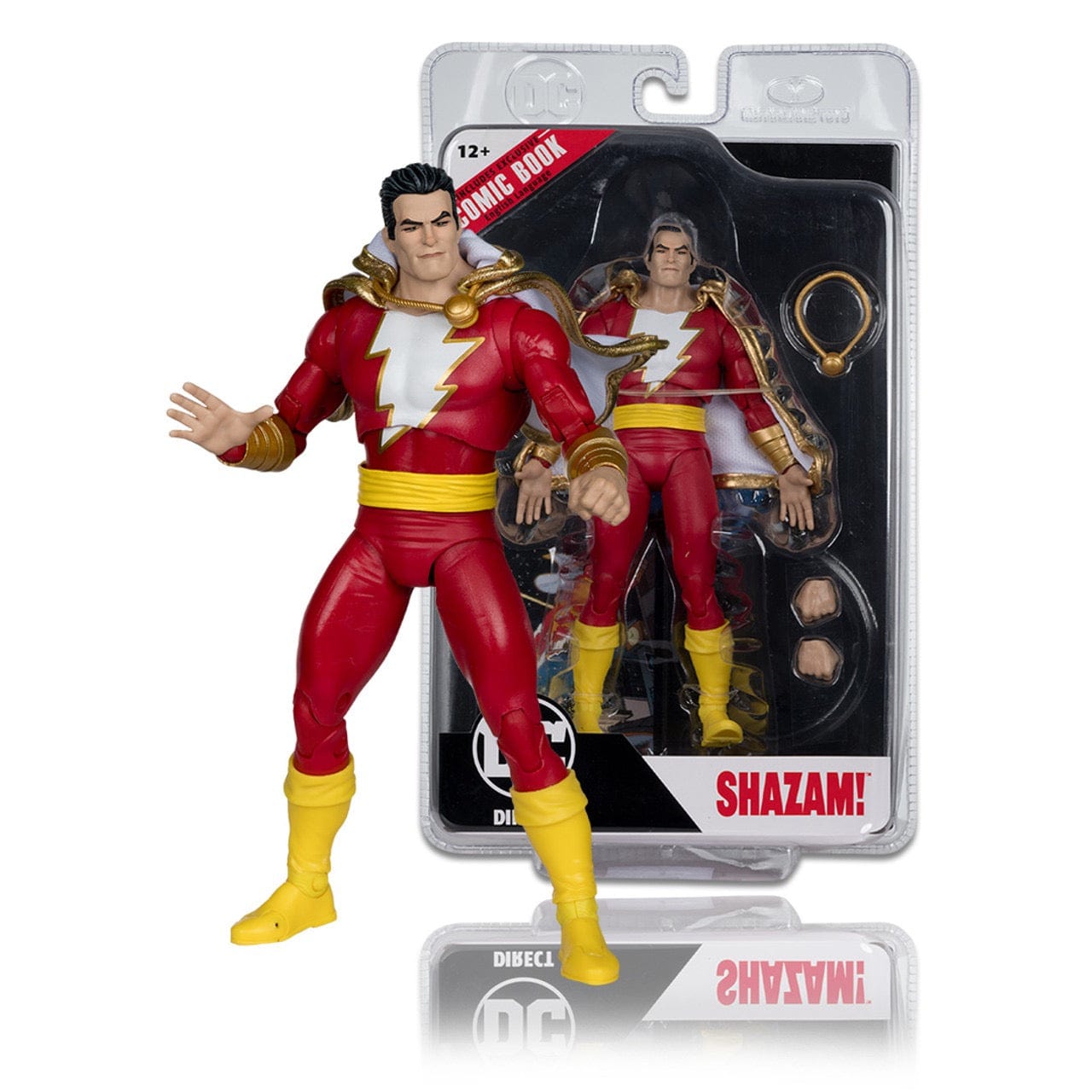 DC Page Punchers Dawn of DC Shazam! 7-inch Action Figure with Comic Book